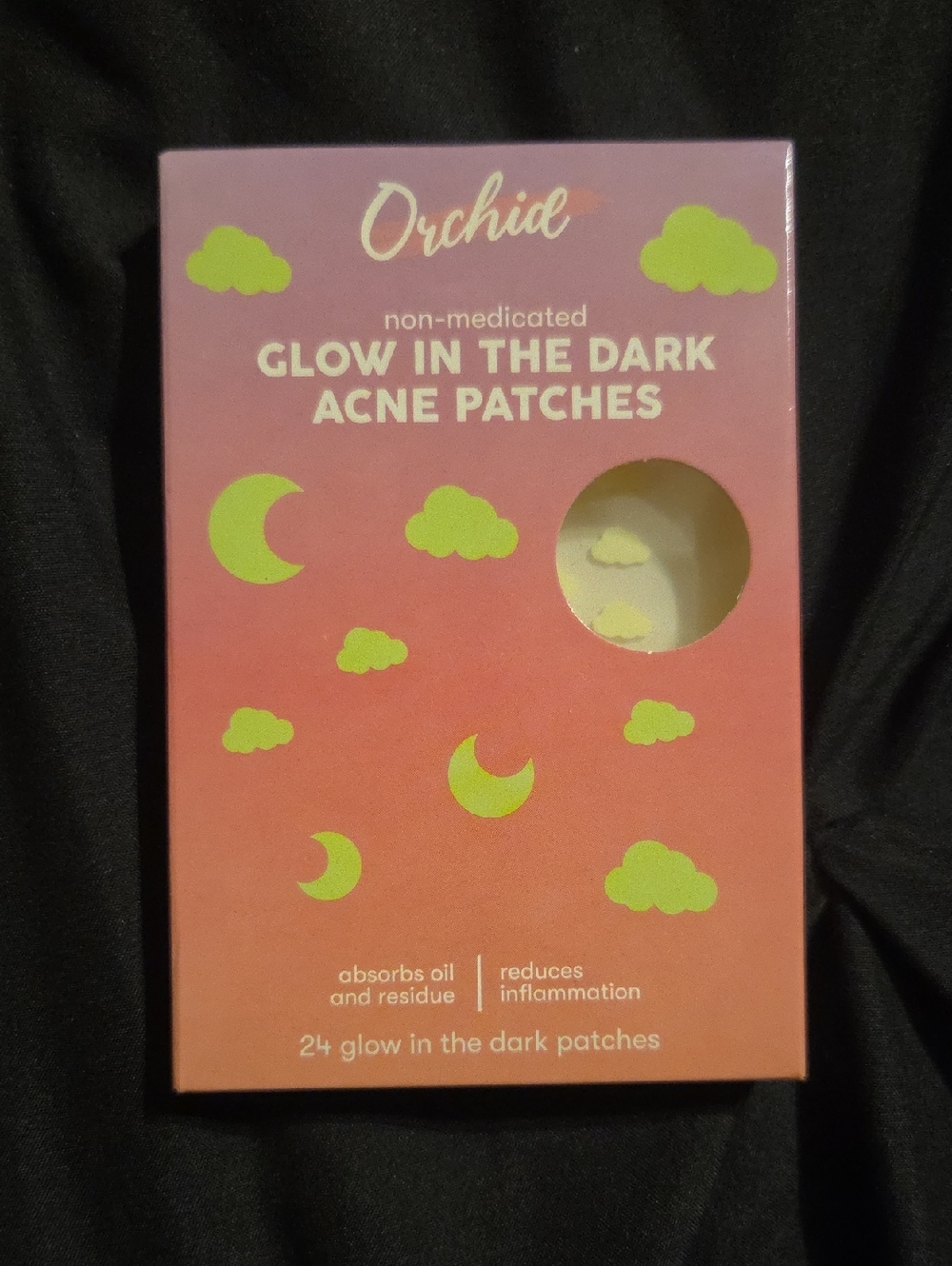 Orchid Glow in the Dark Acne Patches - 24 Count